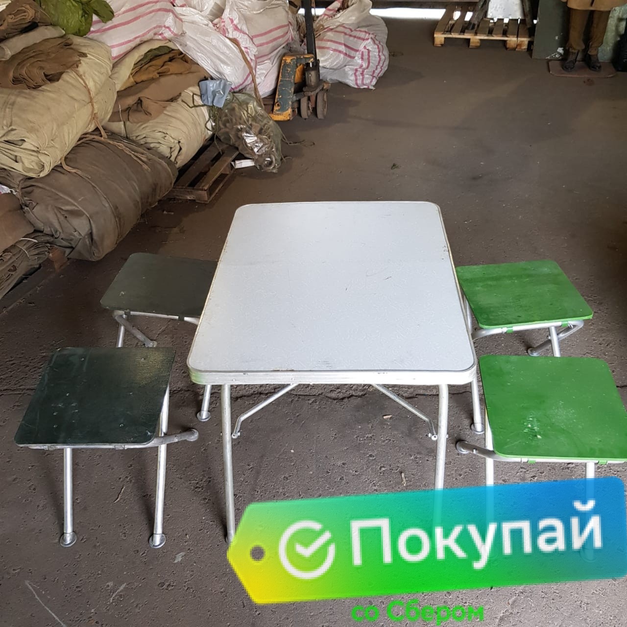 Стол офицерский со стульями Стол офицерский со стульями